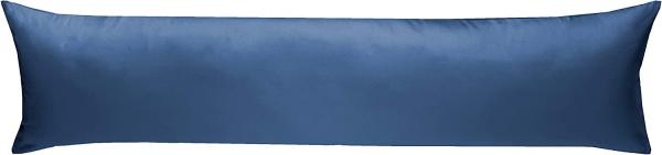 BETTWAESCHE-MIT-STIL Seitenschläferkissenbezug Mako Satin Seitenschläferkissen Bezug 40x145 cm & 40x200 cm einfarbig, (1 Stück)