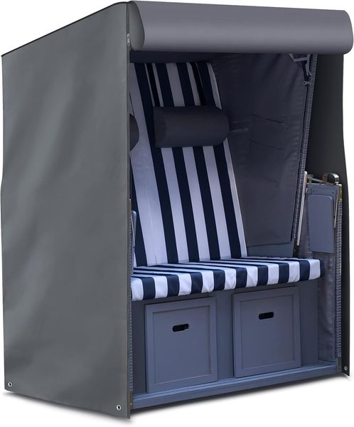 Schutzhülle für Strandkorb XXL 128 x 105 x 165/140 cm
