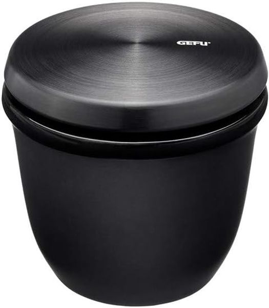 Gefu GEWÜRZBEHÄLTER Schwarz 9,2/9,2/12,2 cm G34639