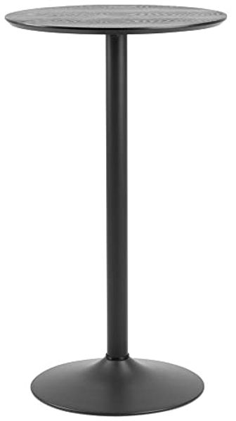 Selsey Bartisch, Schwarz, 105 x 60 x 60 cm