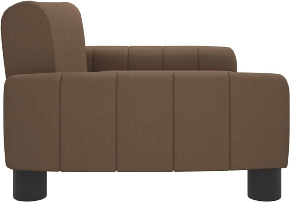 vidaXL Kindersofa Braun 70x45x30 cm Stoff 3196271 Bild 4