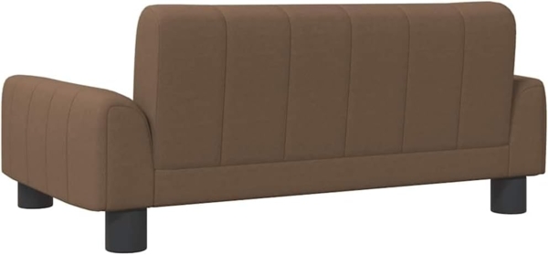 vidaXL Kindersofa Braun 70x45x30 cm Stoff 3196271 Bild 5