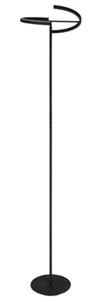 CASTELPOTO Stehleuchte, 2flg, schwarz, inkl. Leuchtm. 8,8W 2000 lm, 3000K, Tochdimmer, dimmbar