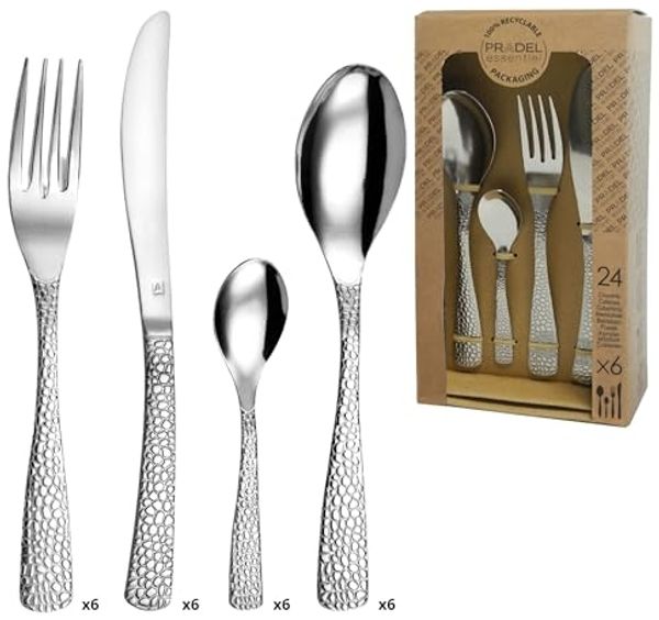 Besteck Amefa Tam Tam Metall Stahl (24 pcs)