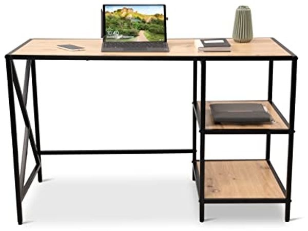 M2 Kollektion Schreibtisch Brisbane in Dekor Artisaneiche, B/H/T = 120 x 74 x 60 cm Bild 5
