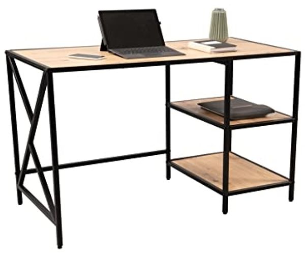 M2 Kollektion Schreibtisch Brisbane in Dekor Artisaneiche, B/H/T = 120 x 74 x 60 cm