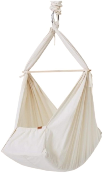 Membantu® Federwiege Premium für Babys (Cozy Cradle) Natur