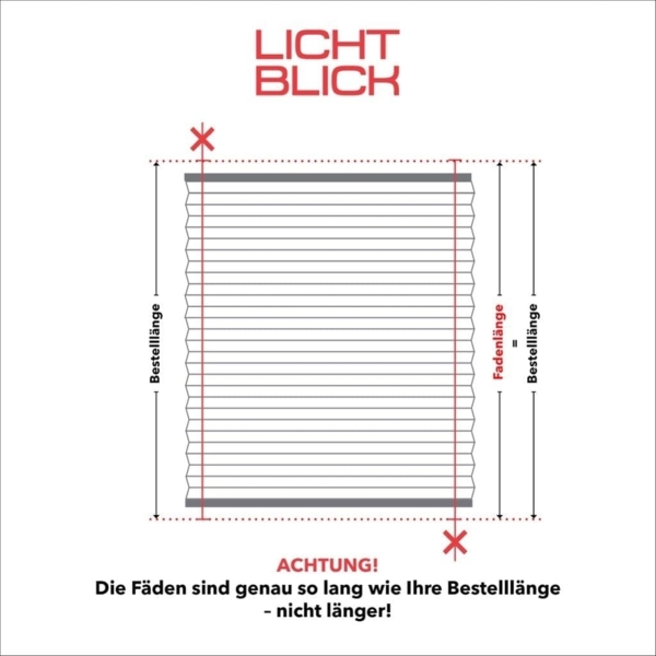 Lichtblick Sonnenschutzsysteme GmbH Verdunklungsplissee Helsingborg 45 cm x 130 cm (BxL) Anthrazit Verdunkelnd mit Thermofunktion; einfache Installation mit Klemmträgern; verspannt Bild 7