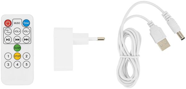 MoMi Babywippe PEARL für Babys bis 9 kg, 360° drehbarer Sitz, LED-Panel, Bluetooth, Fernbedienung, Batterie- oder Netzbetrieb, Netzteil mit USB-Kabel, 5-Punkt-Sicherheitsgurt, Bügel und Spielzeug Bild 17