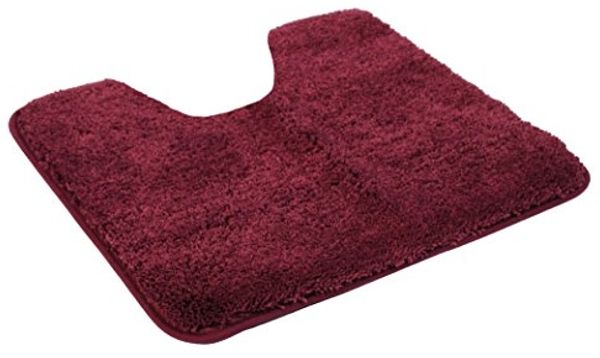 Kinzler J-10002/13 Bordeaux Badematte, Mikrofaser, 50x55 cm mit Ausschnitt