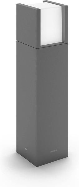 Philips Arbour ultraeffiziente Sockelleuchte, 1x3,8 W, neutralweiß, anthrazit