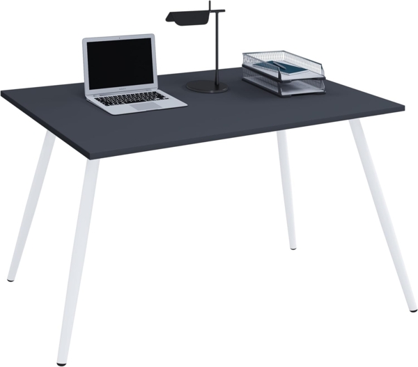 VCM Schreibtisch Salia 920595 Anthrazit H. 70 x B. 138 x T. 50 cm