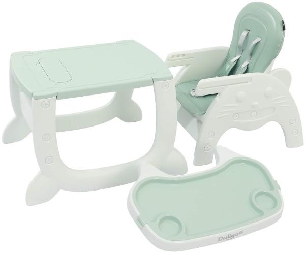 Daliya® Kombihochstuhl MULTIHOK 4in1 Baby- & Kinderhochstuhl, Spieltisch mit Kinderstuhl (Set, 3 St), Kinderhochstuhl wandelbar zu Spieltisch oder Lerntisch mit Kinderstuhl Bild 9