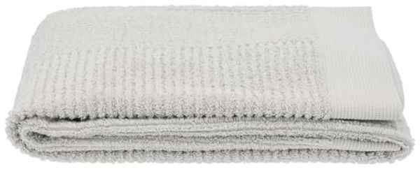 Zone Denmark Classic Handtuch, Gästehandtuch aus 100% Bio-Tex-Zertifizierter Baumwolle, Schnelltrocknend, 50x70 cm, Soft Grey (Hellgrau)