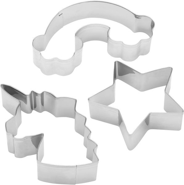 Sheepworld Ausstechformen Ausstecher-Set 3er Kinder Motiv Einhorn 51134