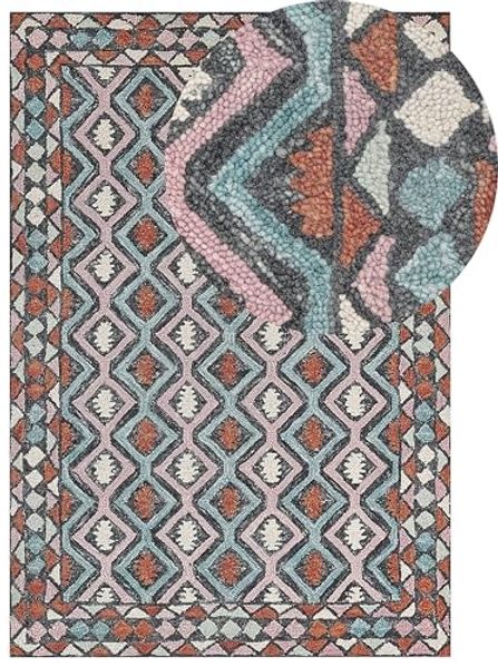 Teppich Wolle mehrfarbig 160 x 230 cm HAYMANA