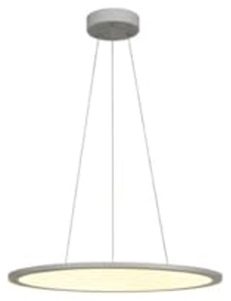 SLV Leuchte 1003046 PANEL 60 DALI Indoor LED Pendelleuchten rund grau 3000K