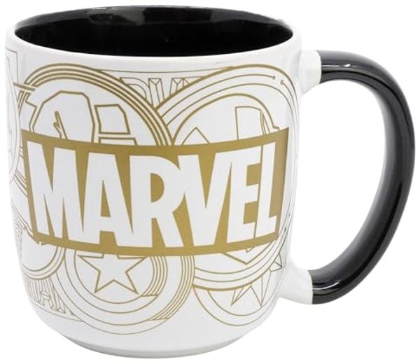 Marvel Avengers Golden Treasure Elite Tasse 380 ml in Geschenkbox