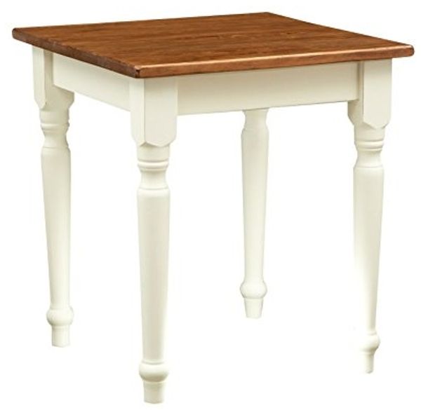 Biscottini Holztisch L 70 x T 70 x H 78 cm Made in Italy | Landhausstil Küchentisch klein 2/4 Personen | Esstisch klein