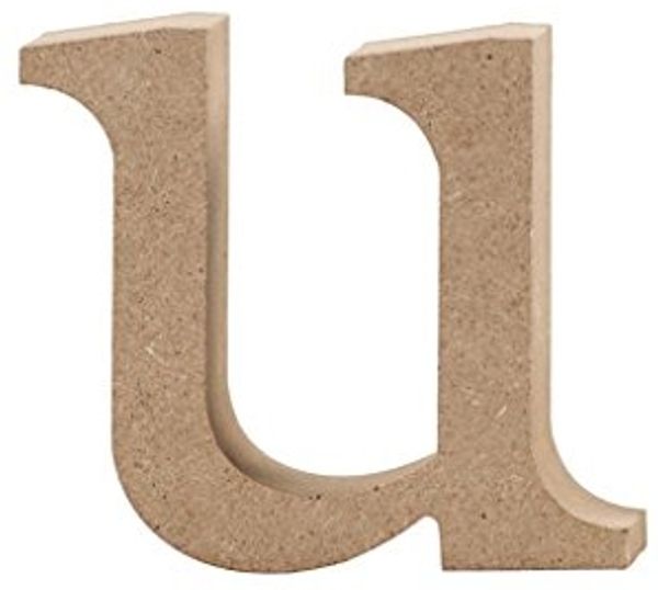 buchstabe u MDF 8,5 cm