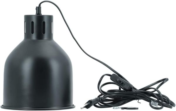 Venso E27 SAGA Lampenschirm Schwarz LED Pflanzenlampe