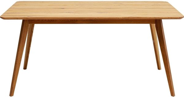Kare Design Tisch Memo, Braun, 6-8 Personen, FSC Zertifiziert, Skandinavisches Design, Hochwertig, Zeitlos, Esszimmertisch, Wohnzimmer, Eiche Massivholz, Geölt, 75 x 160 x 90 cm (H/B/T)