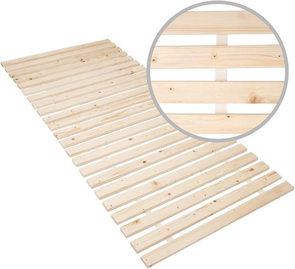 Panorama24 Rollrost Premium 70x200 (23 Latten) Rolllattenrost Lattenrost Bettrost Rollroste Holzlatten Latten Rost