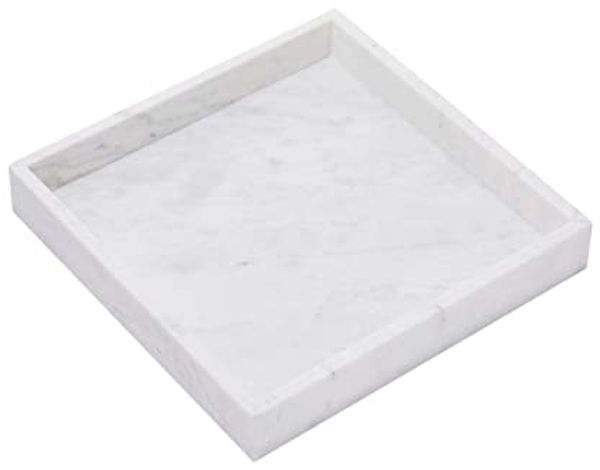 BUTLERS Dekotablett MARBLE Marmor-Tablett L 30 x B 30cm