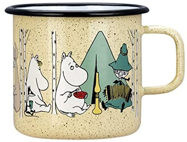 Muurla Kinderbecher Tasse Mumins XXL Campers (800 ml)