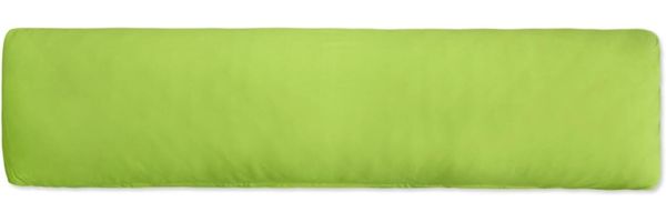 Traumschlaf Basic Single Jersey Seitenschläferkissen Bezug|40x140 cm| apfelgrün