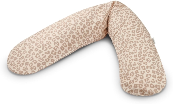 Theraline das Original Stillkissen + Bezug Leo Bamboo Collection Mikroperlen