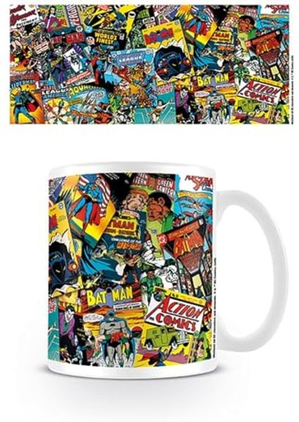 Pyramid International DC Originals (Comic Covers) Keramikbecher, Keramik, Mehrfarbig, 8. 5 x 12 x 10. 5 cm