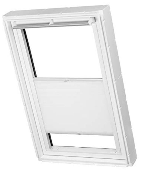ventanara Dachfensterplissee Dachfenster passend für Velux Fenster Weiß PK06