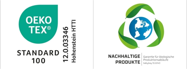 babybay Himmel Waffelpiqué für Mobilehalterung passend für alle Modelle bis 96 cm Länge, apricot rosé Bild 7