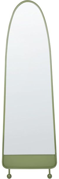Wandspiegel PARNAY 45 cm 146 cm Metall Olivgrün
