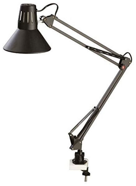 Alco Tischleuchte Tischklemme schwarz