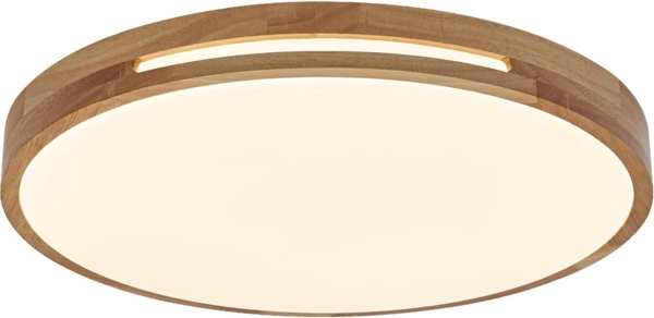 Osram LED Deckenleuchte Orbis Woodburry 39 cm 24W Holzdekor dimmbar Bild 4
