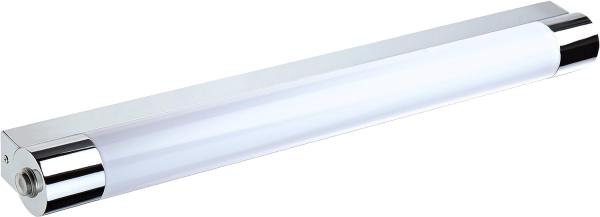 Hübsche 9 Watt LED Wandleuchte in Chrom aus Metall