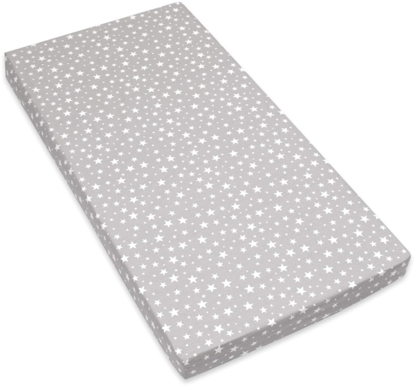 Amilian Spannbettlaken Spannbetttuch für Babybett Kinderbett Baby 100% Baumwolle 140x70 cm, Gummizug: an den Ecken, in vielen Mustern erhältlich