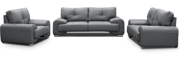 Beautysofa Big-Sofa Polstergarnitur Omega Set 3+2+1 Sofa Wohnzimmer Sofagarnitur, Die Lieferung beinhaltet die Lieferung in die Wohnung