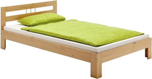 IDIMEX Massivholzbett THEO, Massivholzbett Einzelbett Doppelbett Jugendbett Kiefer versch Farben