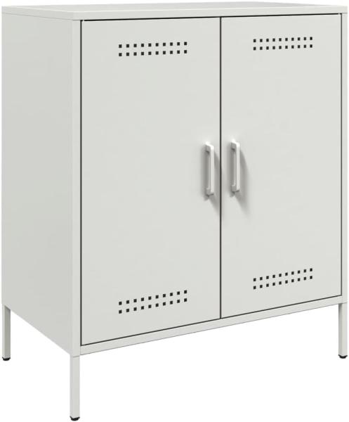 Sideboard Weiß 68x39x79 cm Stahl 842981