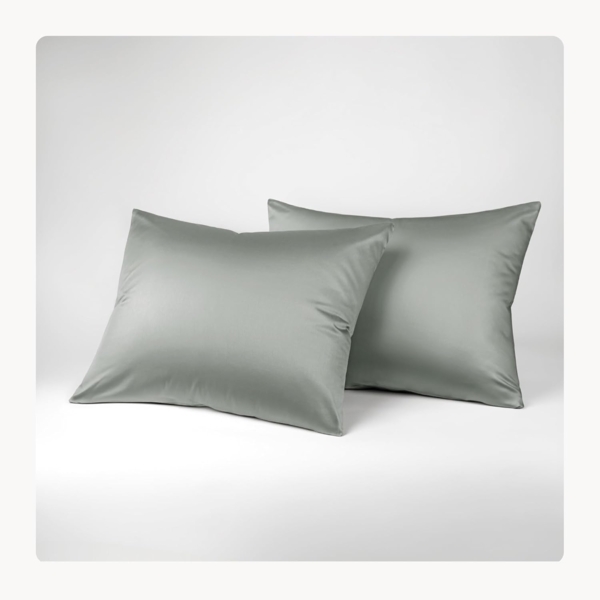 Seralino Kissenbezüge Set aus 100% Lyocell (Tencel) in Gr. 40x80, 80x80, 40x60 cm, (2 Stück), besonders weich, schnelltrocknend, atmungsaktiv, aus Eukalyptusfasern