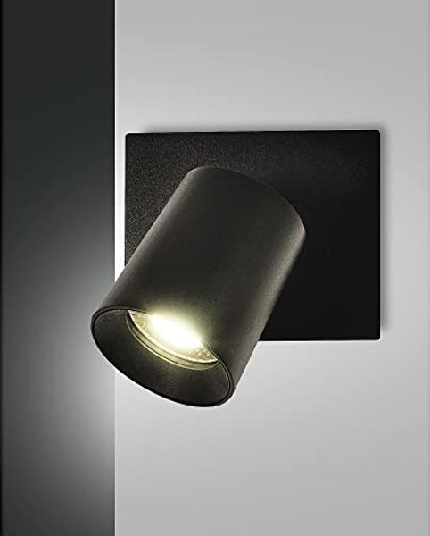 Fabas Luce Modo Spot GU10 1x35W Aluminiumdruckguss Schwarz