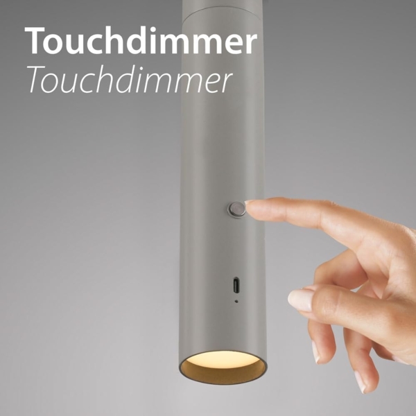 JUST LIGHT Pendelleuchte ATTACH, Dimmfunktion, LED fest integriert, Warmweiß, Akkuleuchte Bild 4