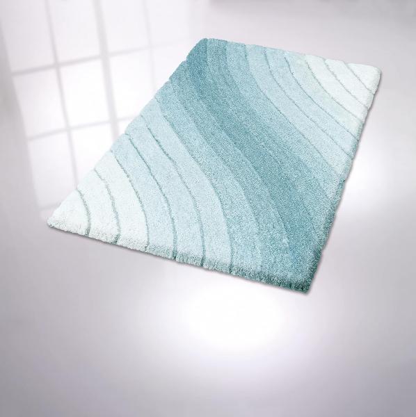 Kleine Wolke Badteppich Tender, Opal 60x100 cm blau 4004478292956