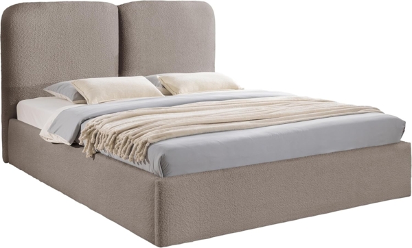 Polsterbett Hatera (Farbe: Coral 50, Größe: 180 x 200)