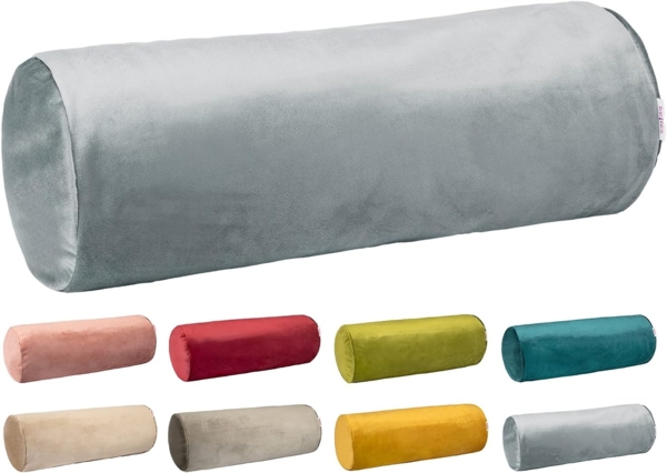 XL Rollen Hülle ca. 25x70 cm stein-grau beties "Samt&Sonders" Bild 2