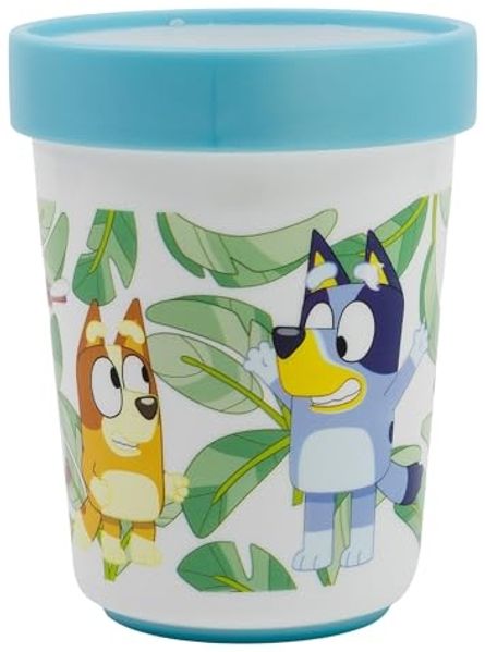 Bluey Kindergeschirr ab 4 Jahren Tasse für Kinder mikrowellengeeignet 260 ml