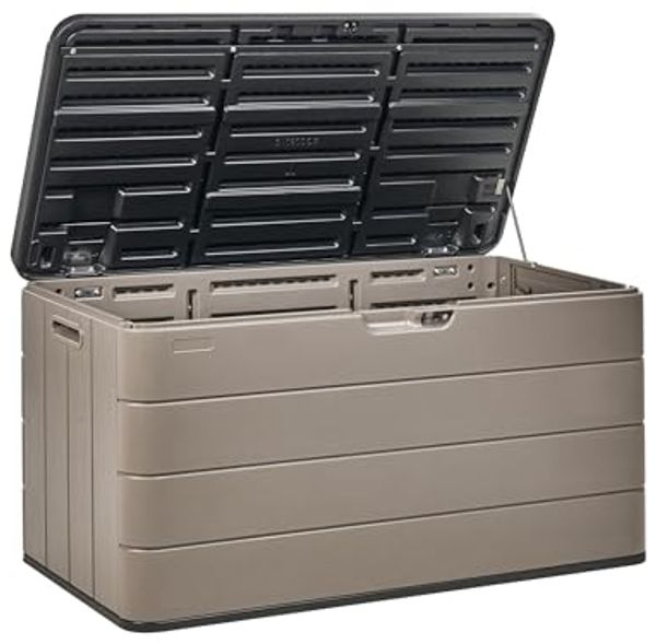 Aufbewahrungsbox MILIES 116 cm 60 cm Braun